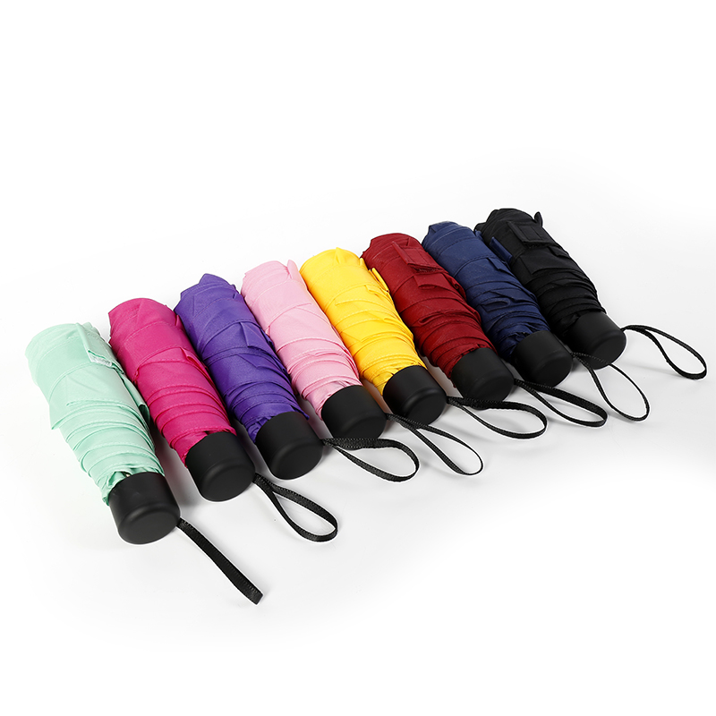 Folding Umbrella Rain Gift Mini Pocket Parasol Girls Anti-UV Waterproof Portable Travel  UMBRELLAS