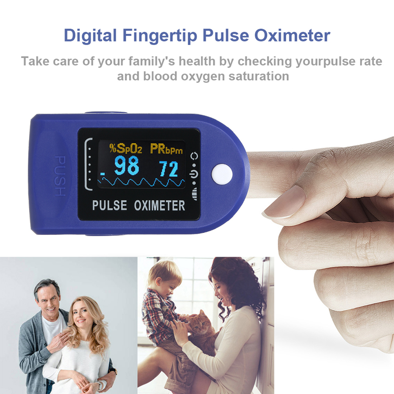 Sales Oximeter Finger Clip Oximeter Finger Pulse Monitor Oxygen Saturation Monitor Heart Rate Meter