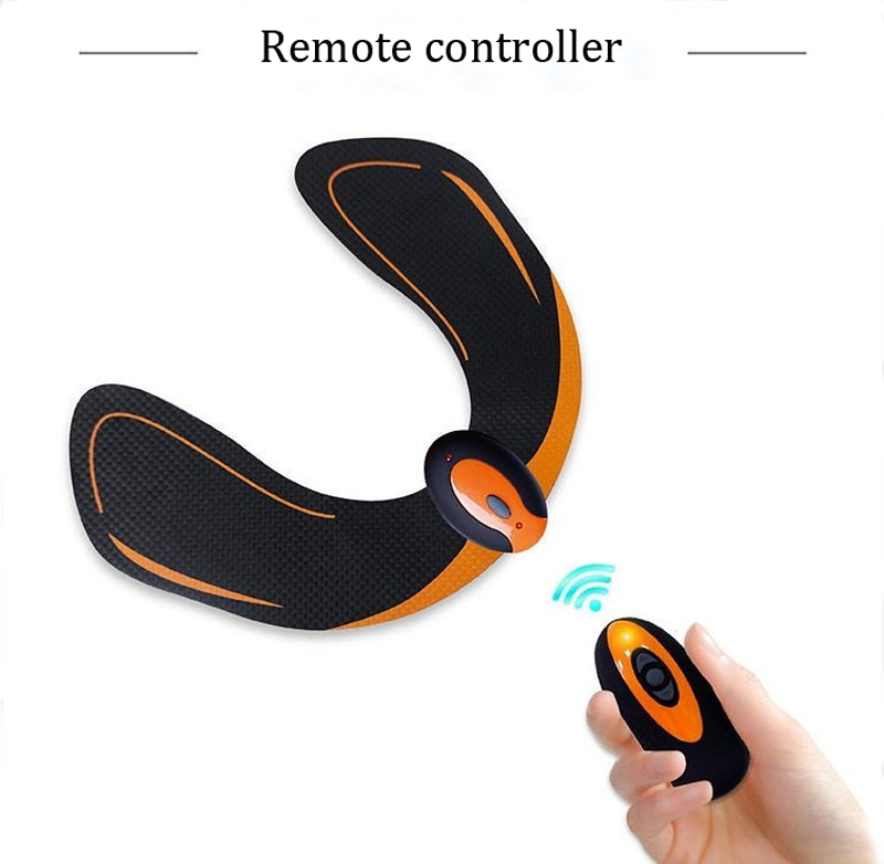 Hot Wireless Remote Hips Trainer USB Electric Muscle Stimulator Fitness Tones Buttocks Butt Massager