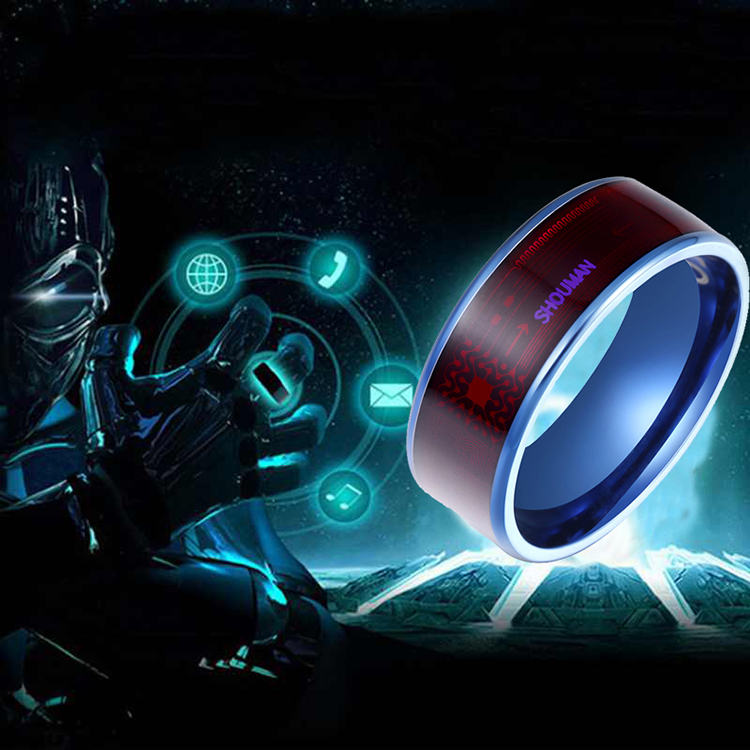 Ring Magic Wear NFC Smart Ring Finger Digital Ring Android Phones Functional Couple Stainless Rings