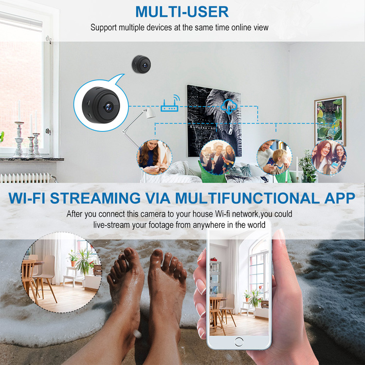 Mini Wifi Camera 1080p HD Ip Camera Night Micro Camera Voice Video Recorder Wireless Security Mini Camcorders Security Camera