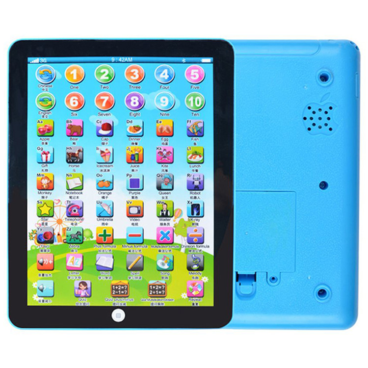 Baby Touch Computer Tablet Pad Educational Toys Kids Early Learning Reading English Chinese Language