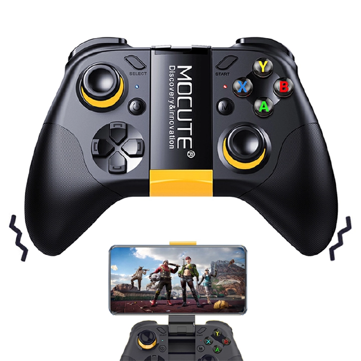 Bluetooth Gamepad Mobile Android Joystick Wireless VR Controller Smartphone Tablet PC TV Mocute 054 Upgrade 054MX Smartphone Gamepad Multfunction Wireless Game Controller Joystick for SWITCH IOS