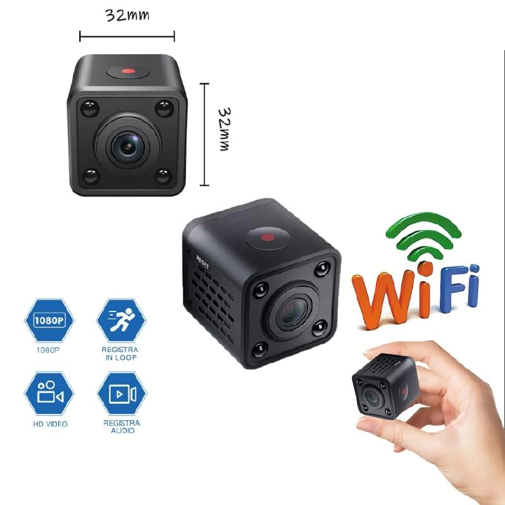 New Arrivals Mini Camera Wifi Ip 1080P Sensor Night Camcorder Motion DVR Micro Camera AI Sport DV Video Small Camera  Support hidden TF card