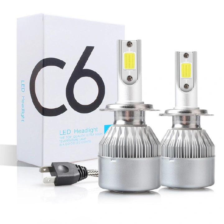 New Arrivals 2 Pcs/set Car Headlight H1 H3 Led Headlight Bulbs H7 LED Car Lights H4 880 H11 HB3 9005 HB4 9006 H13 6000K 72W 12V 7200LM Auto Headlamps Fog Light