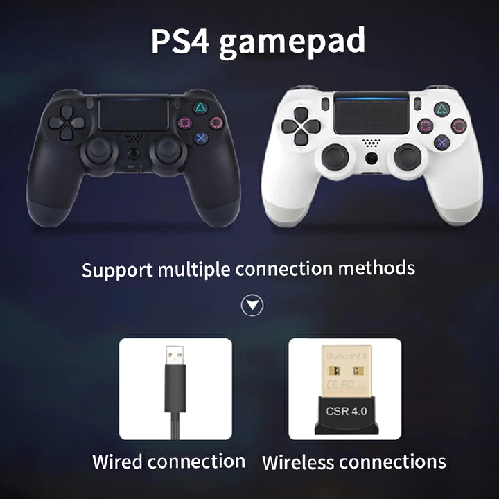 Bluetooth Wireless Joystick for PS4 Gamepads 6-Axis Dual 4 Controller Fit Console For Playstation 4 Gamepad Dualshock 4 Gamepad Game Accessories Joypad