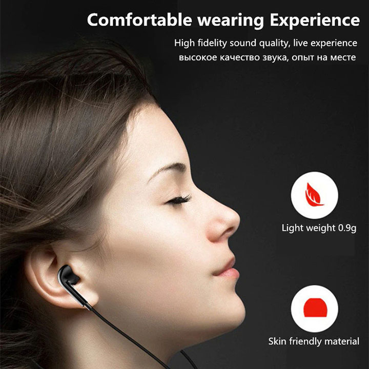 2024 New 3.5mm Wired Headphones In Ear Headset Wired Earphones with Microphone Bass Stereo Earbuds Sports In-line Control In-Ear Metal Subwoofer Earplugs With Mic For ANDROID Phones