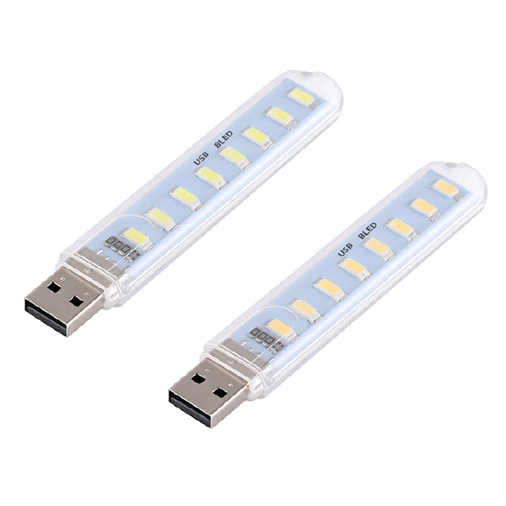Mini Portable USB LED Book Light DC5V Ultra Bright Reading Book Lamp 3leds 8leds Lights For Power Bank PC Laptop Notebook Lighting & Home Improvement