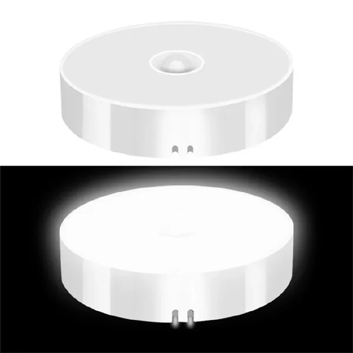 Motion Sensor LED Night Light USB Rechargeable Night Lamp For Kitchen Cabinet Wardrobe Lamp Staircase Wireless Closet Light