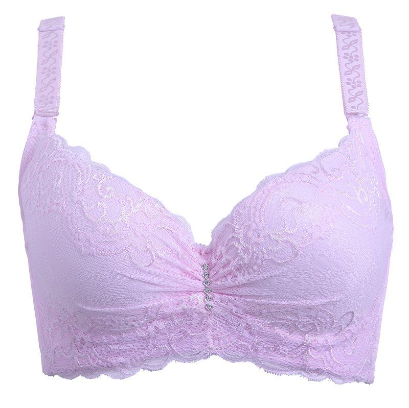 Women’s Push Up Bra Floral Lace Lightly Padded Comfort Underwire Bra