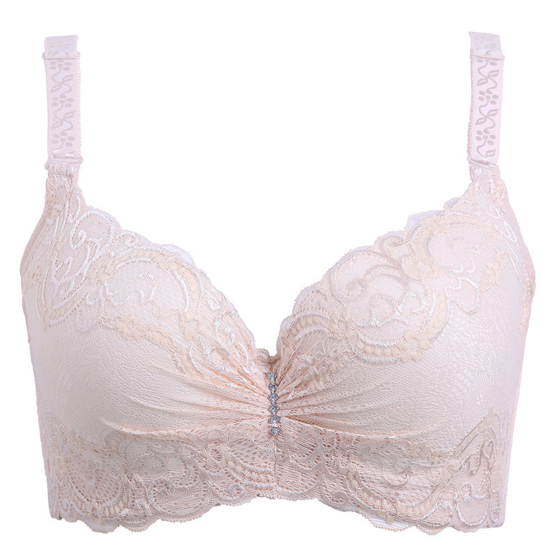 Women’s Push Up Bra Floral Lace Lightly Padded Comfort Underwire Bra