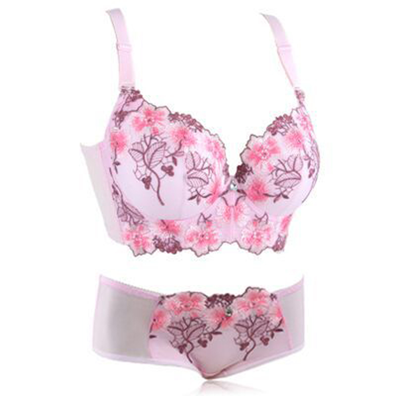 Women's Sexy Bra Set  Ladies lace Underwire Push-up Bra Everyday Bras