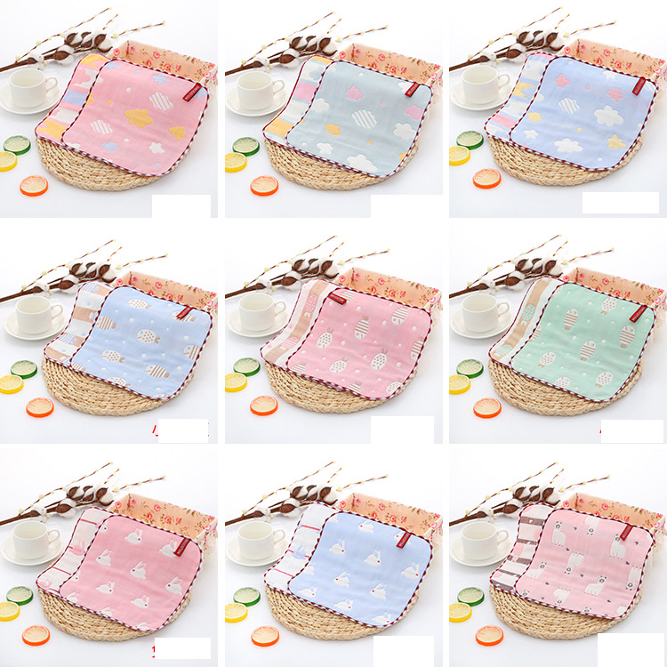 5 pack Premium Extra Soft Newborn Baby Face Towel Baby Muslin Washcloths Absorb in 3 Seconds and Dry