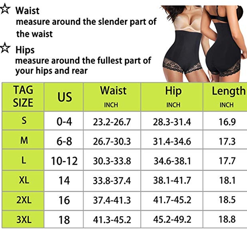 Women Tummy Control Shapewear Butt Lifter Panty Girdle High