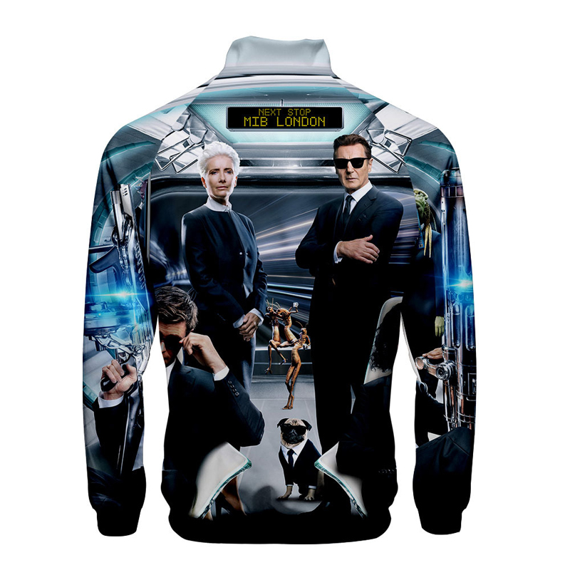 Black-Man Unisex Hoodie 3D Printed Hooded Pullover  Jacket for Men Women Teen