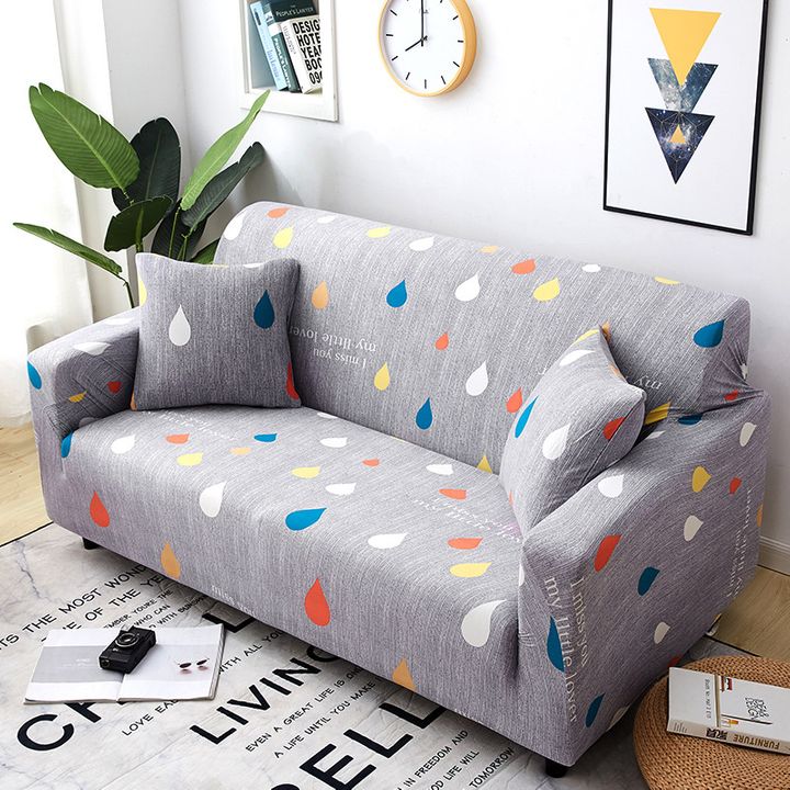 Sofa Slipcover Sofa Set Stretch Fabric Pattern Elastic Chair Loveseat Couch Settee Sofa Covers 40 4 Seat 235 300cm 1 Pcs Pillow Case