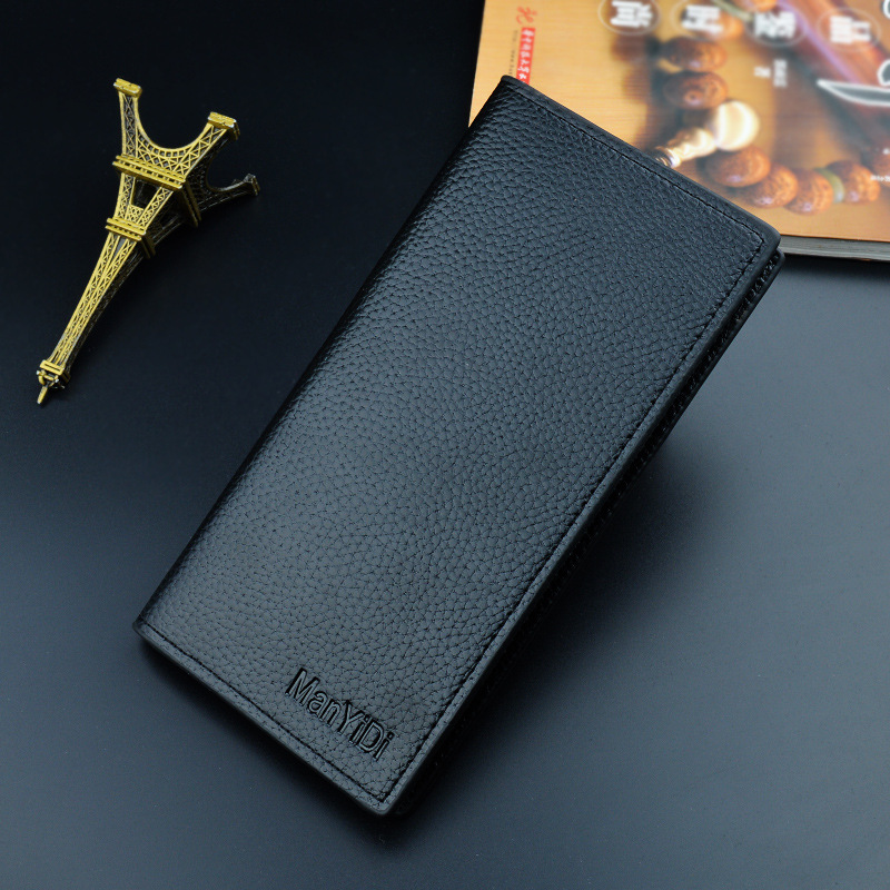 Men Long section wallet fashion Ultra thin Wallet