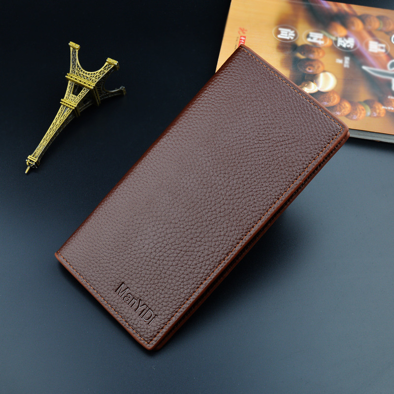 Men Long section wallet fashion Ultra thin Wallet