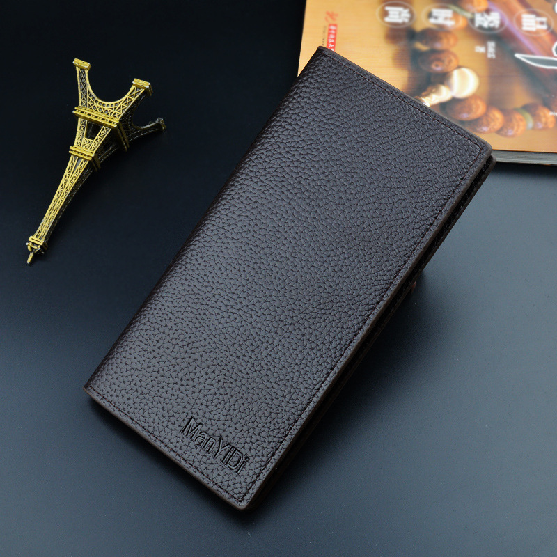 Men Long section wallet fashion Ultra thin Wallet