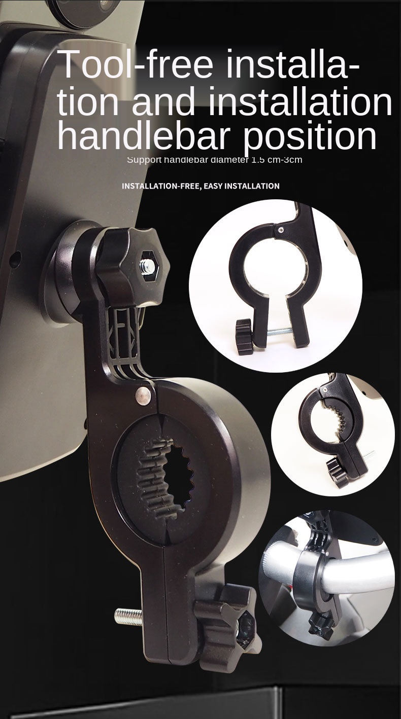 Bike Phone Holder, Adjustable Bike Phone Mount Bicycle Motorcycle Cellphone Holder Mount