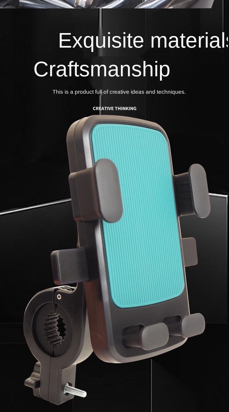 Bike Phone Holder, Adjustable Bike Phone Mount Bicycle Motorcycle Cellphone Holder Mount