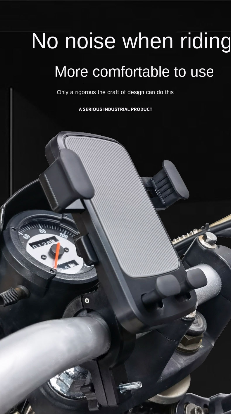 Bike Phone Holder, Adjustable Bike Phone Mount Bicycle Motorcycle Cellphone Holder Mount