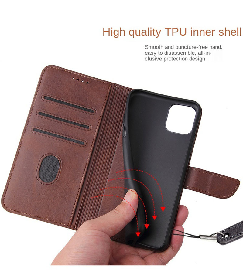 Phone Protection Case Collection Leather Cover for all OPPO Reno 5 pro