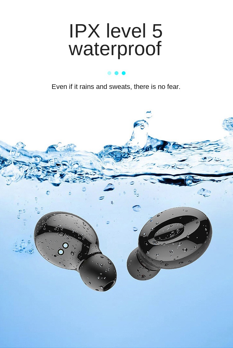 XG13 Bluetooth Wireless Earphones  5.0 TWS Waterproof Earbuds Sports Airpods With Charging Box