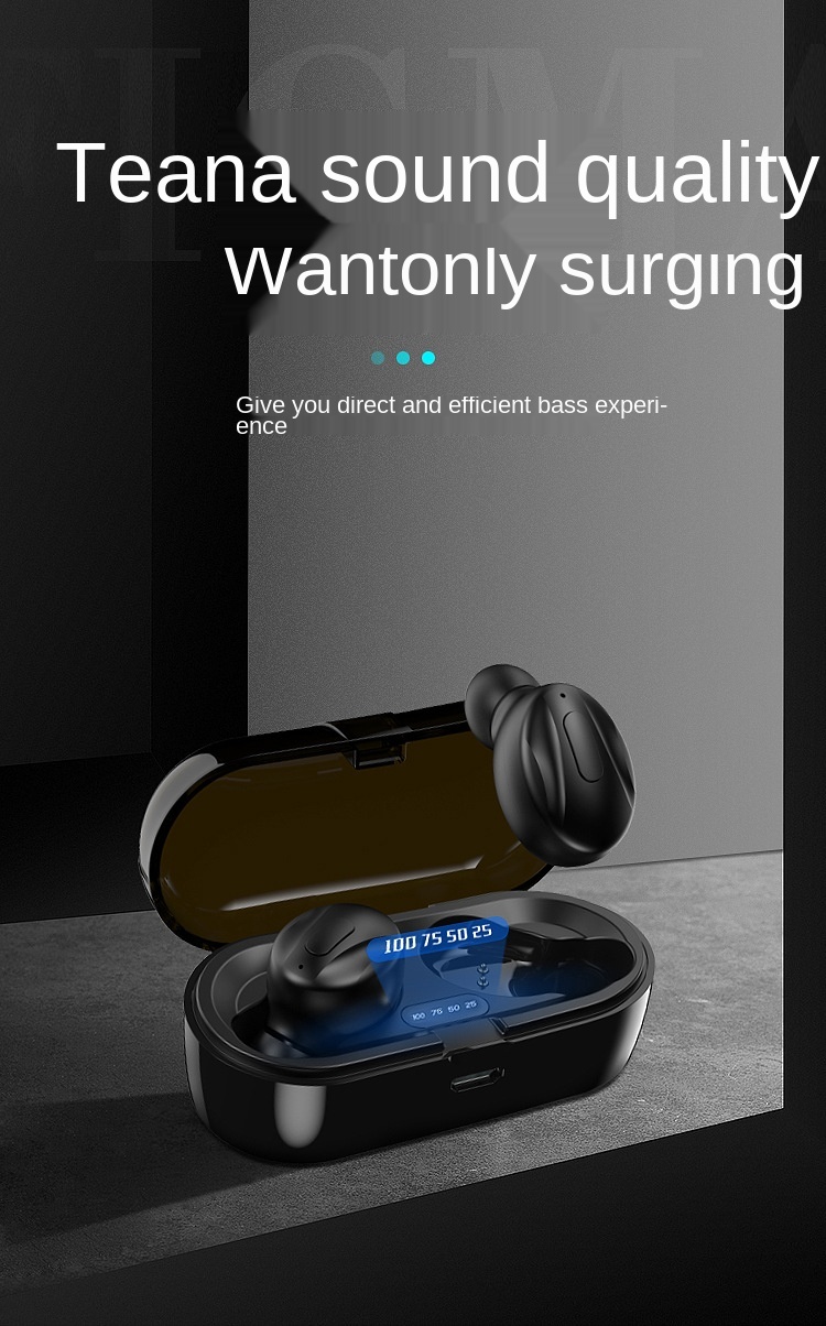 XG13 Bluetooth Wireless Earphones  5.0 TWS Waterproof Earbuds Sports Airpods With Charging Box