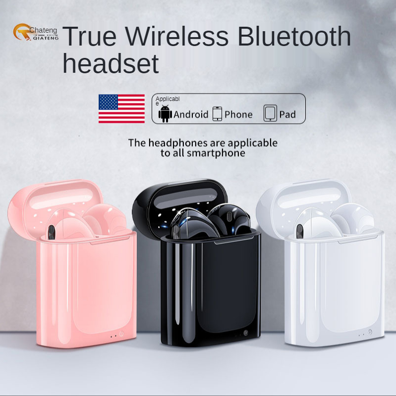 i7s TWS Wireless Earbuds Bluetooth 5.0 Earphones Stereo In-ear Dual Collection for Android iPhone