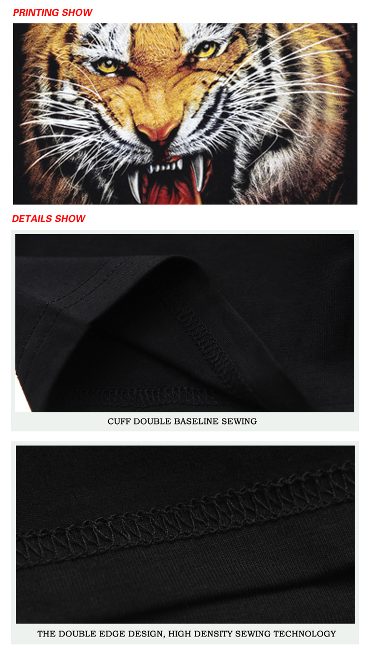 Men's T-shirts new fashion tide brand 3D printing pattern custom short-sleeved casual shirt polos