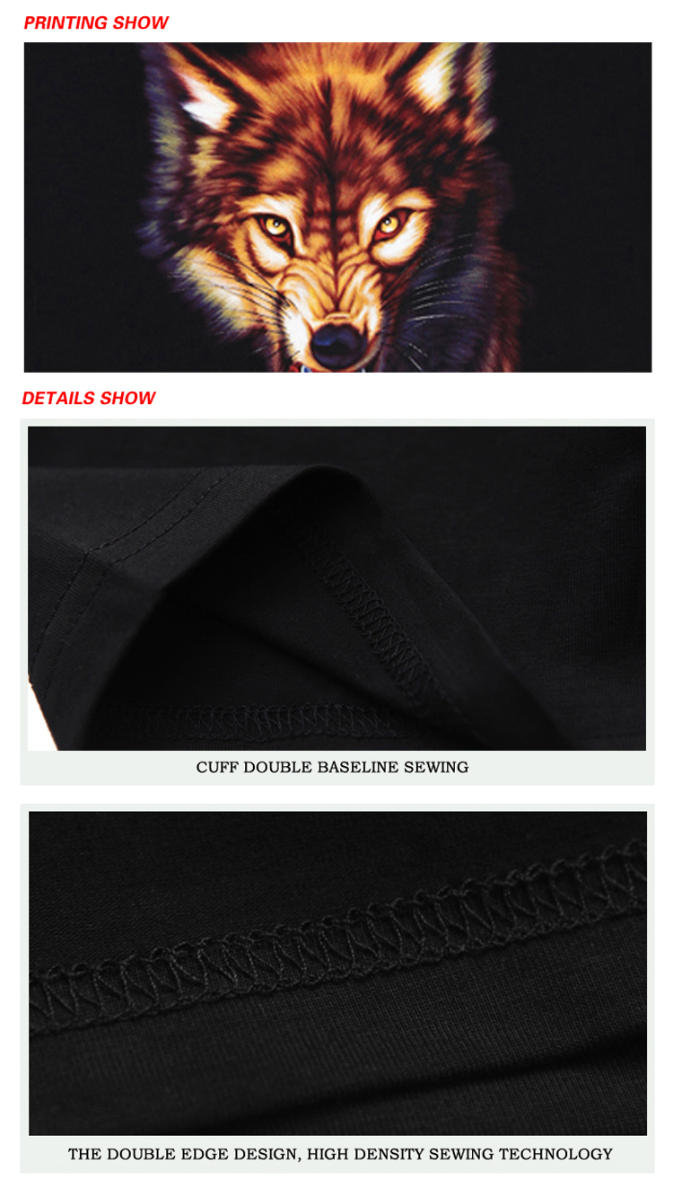 Men's T-shirts new fashion tide brand 3D printing pattern custom short-sleeved casual shirt polos