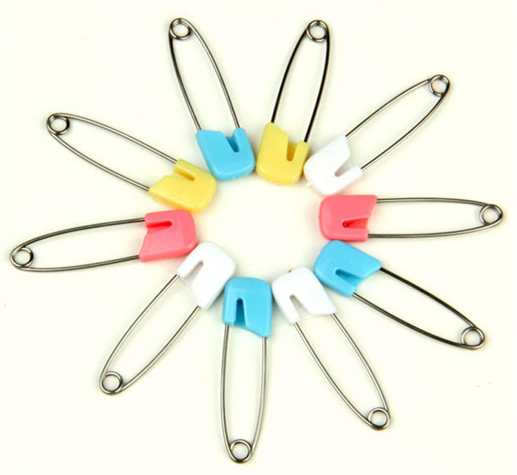 Cheap price baby safety products the baby safety pin insurance pin plastic head pins  baby stuff
