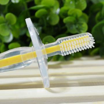 Food grade  baby toothbrush children's toothbrush soft brush tool training toothbrush baby stuff
