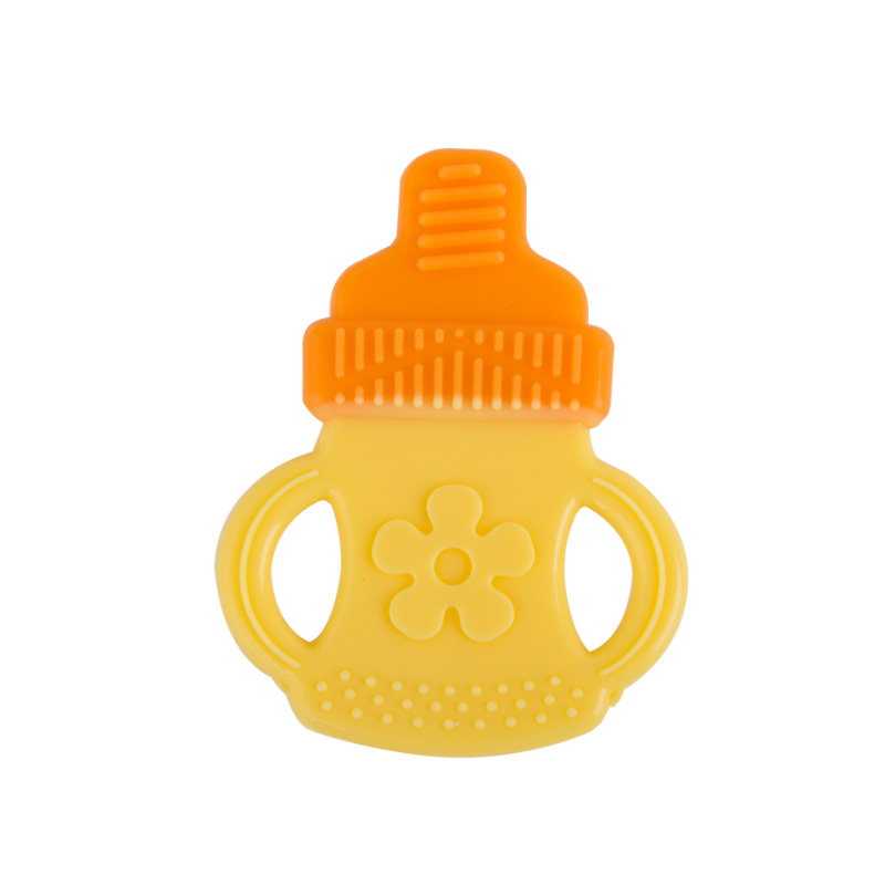 BPA Free Fruit Shape Soft Baby Teething Toy Silicone baby Teether baby stuff