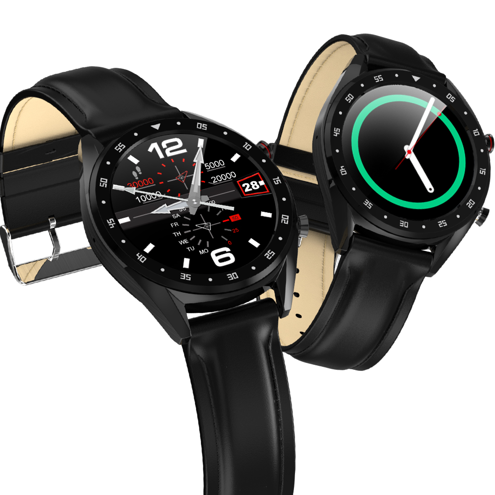 Fashion Ultra Thin Leather Sport Bluetooth Waterproof Smart Watch Business watch Steel band Swatch
