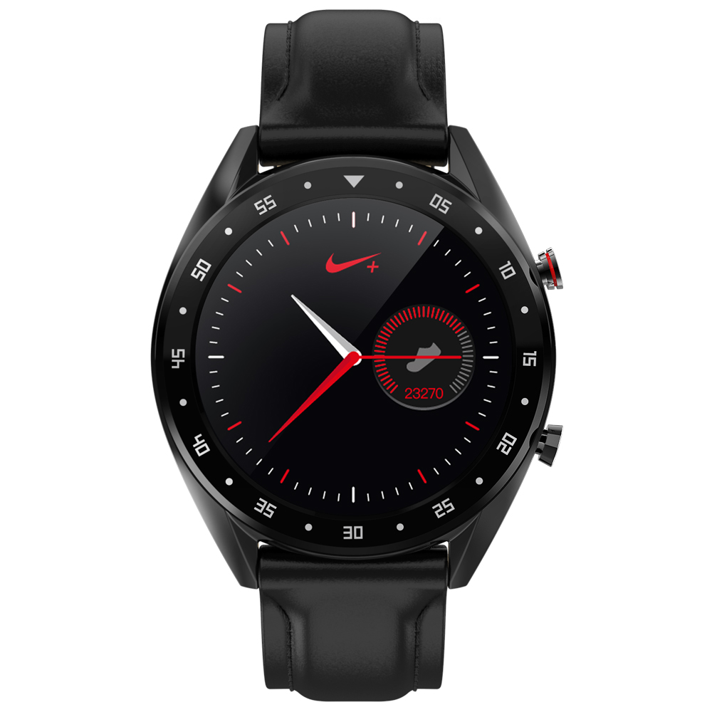 Fashion Ultra Thin Leather Sport Bluetooth Waterproof Smart Watch Business watch Steel band Swatch