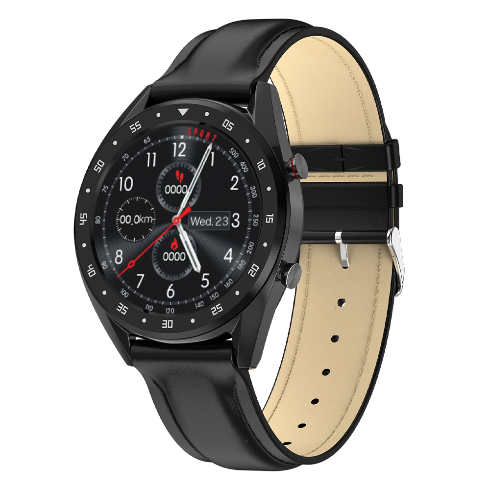 Fashion Ultra Thin Leather Sport Bluetooth Waterproof Smart Watch Business watch Steel band Swatch