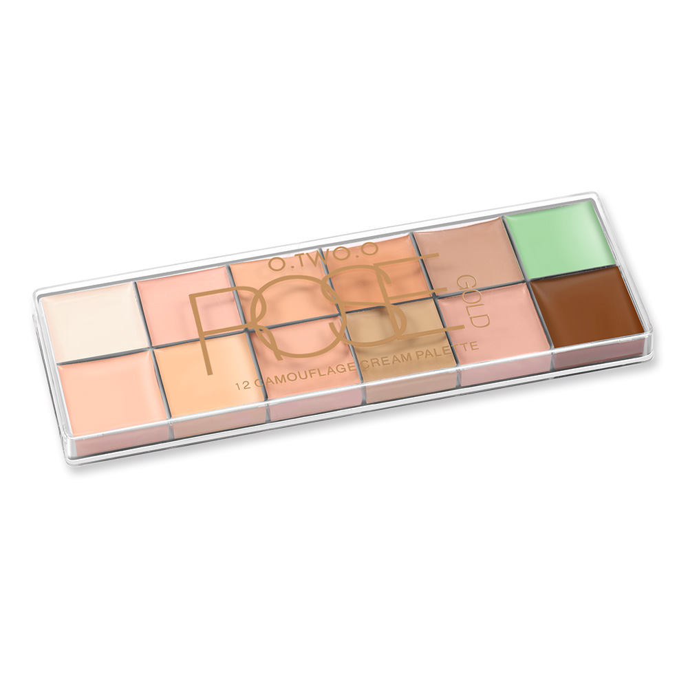 12 Colors Concealer Contour Palette Women Contouring Makeup Care Cream Palette