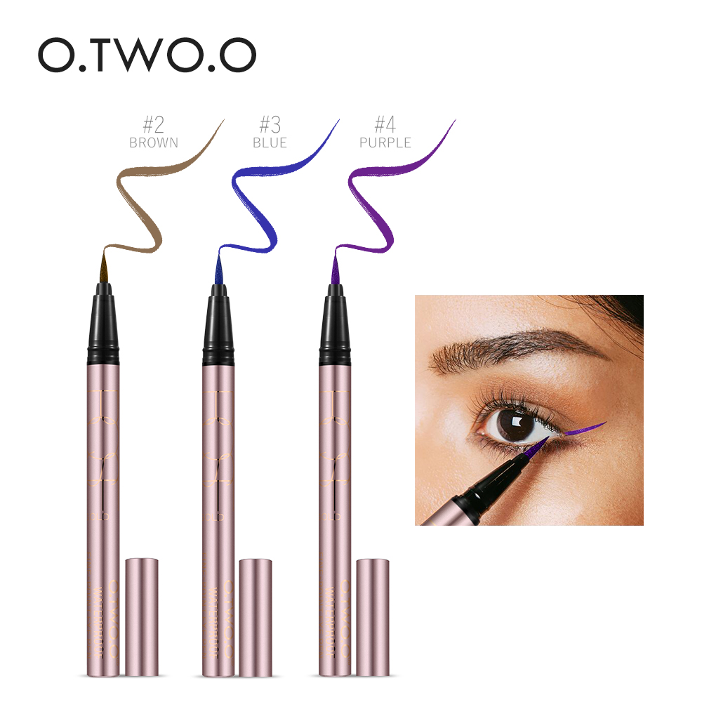 Make up Quick dry Black / Brown Long lasting Waterproof Liquid Eyeliner Eye Liner Pen Pencil Makeup