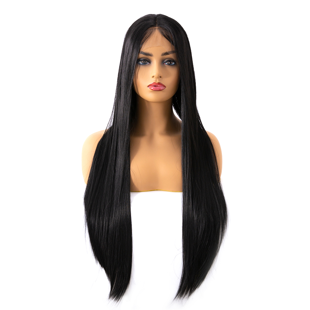 New Fashion Synthetic wigs Hair Wigs Women Wigs Hair Wave Straight Human Hair Wigs different inches