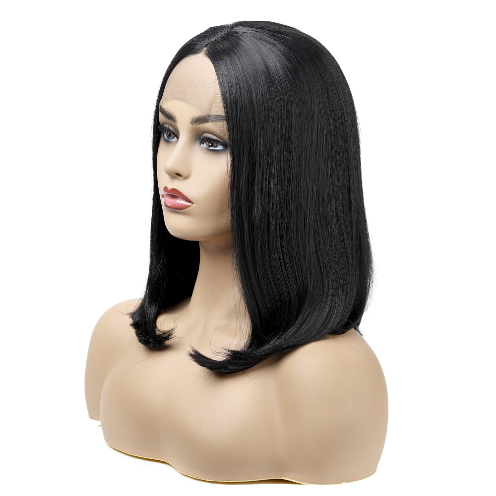 New Fashion Synthetic wigs Hair Wigs Women Wigs Hair Wave Straight Human Hair Wigs different inches