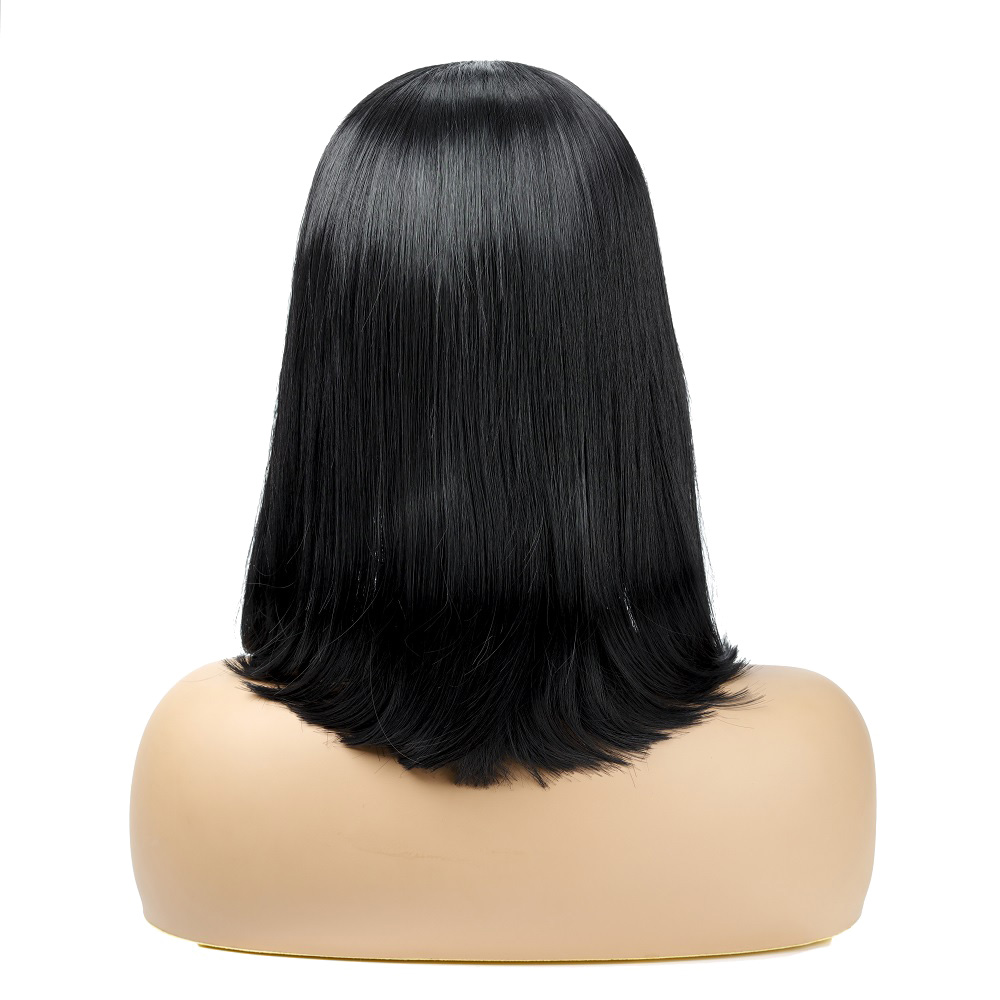 New Fashion Synthetic wigs Hair Wigs Women Wigs Hair Wave Straight Human Hair Wigs different inches