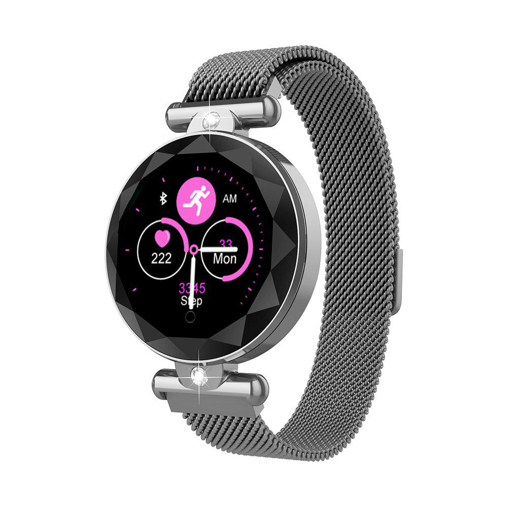 Smart Watch Activity Woman crystals watches sport Health Fitness Heart Rate Monitor BloodPressure