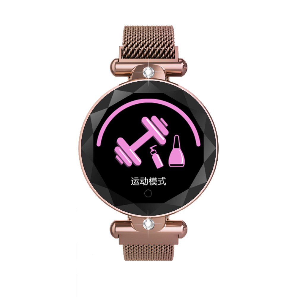 Smart Watch Activity Woman crystals watches sport Health Fitness Heart Rate Monitor BloodPressure
