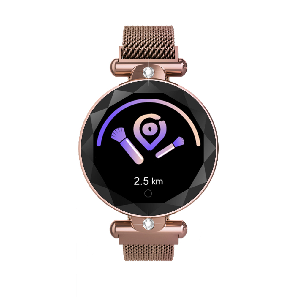 Smart Watch Activity Woman crystals watches sport Health Fitness Heart Rate Monitor BloodPressure