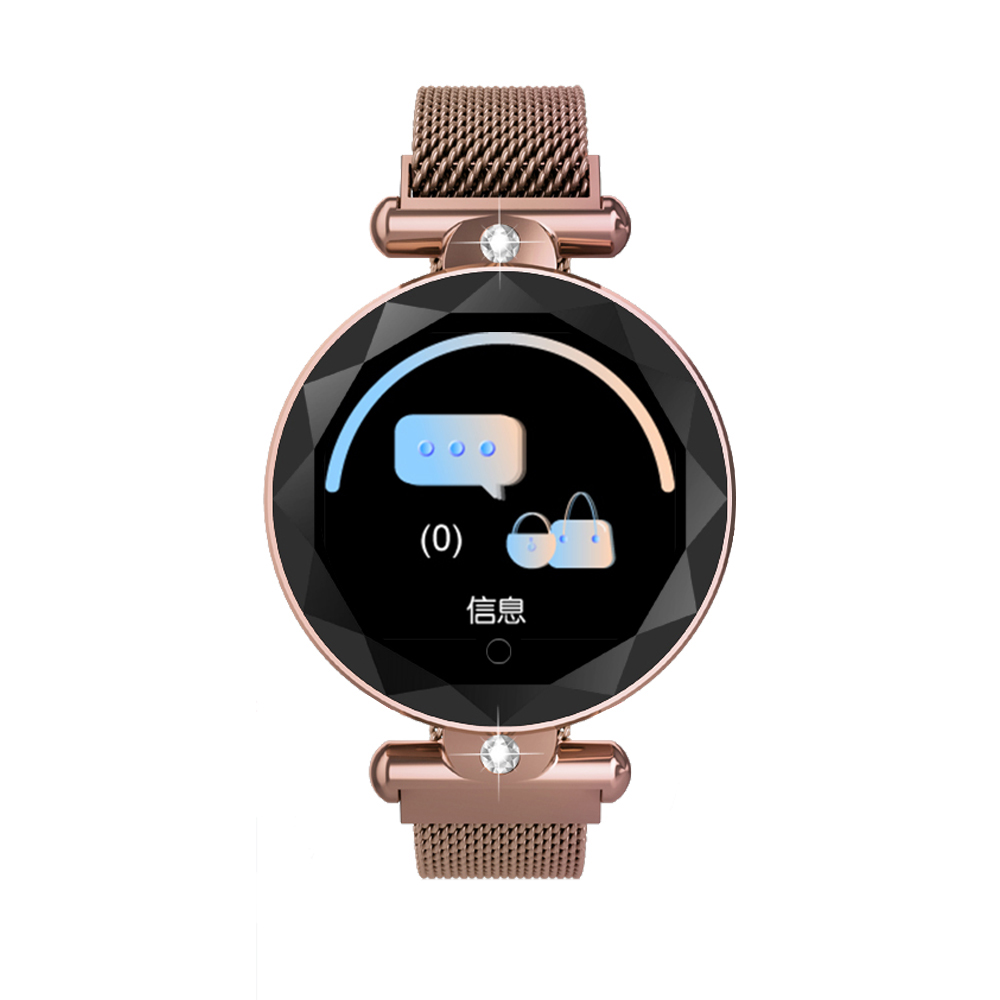 Smart Watch Activity Woman crystals watches sport Health Fitness Heart Rate Monitor BloodPressure