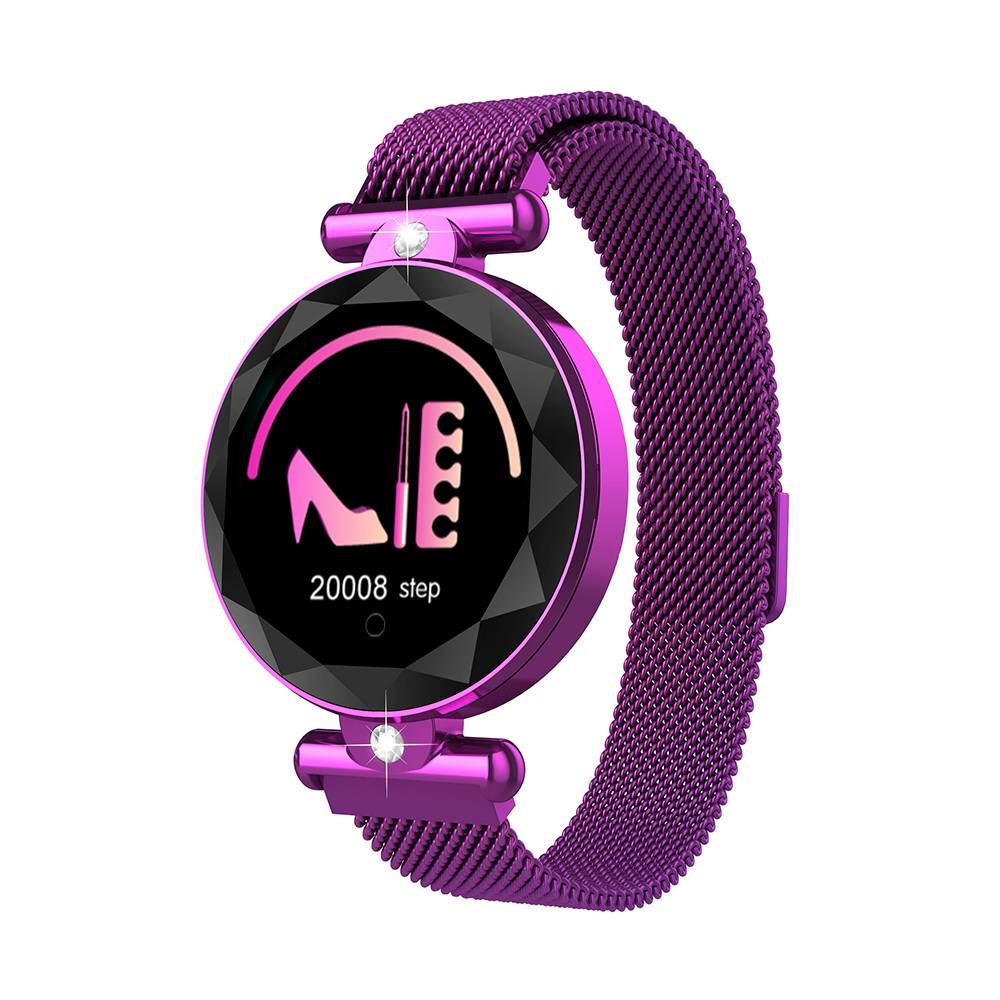 Smart Watch Activity Woman crystals watches sport Health Fitness Heart Rate Monitor BloodPressure