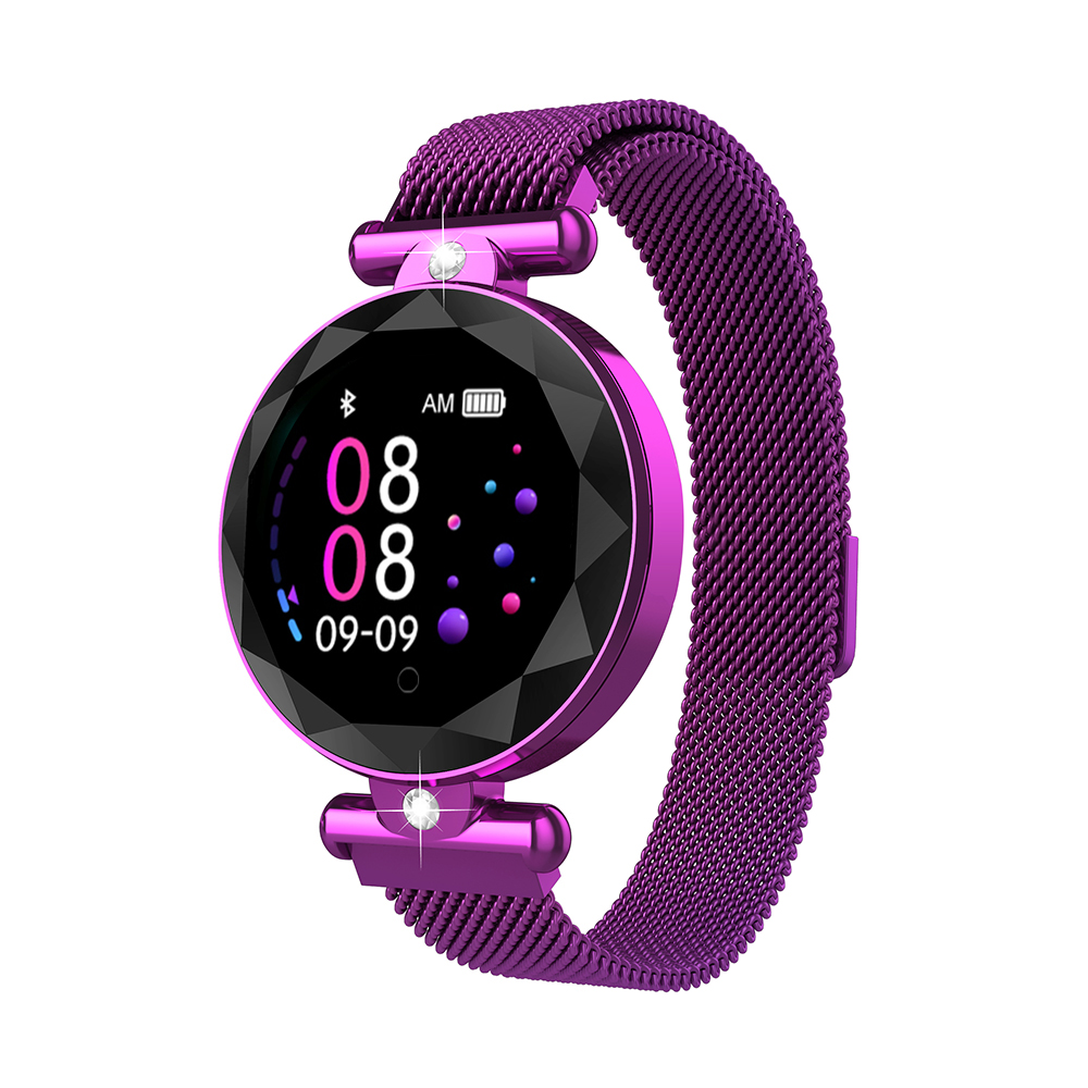 Smart Watch Activity Woman crystals watches sport Health Fitness Heart Rate Monitor BloodPressure