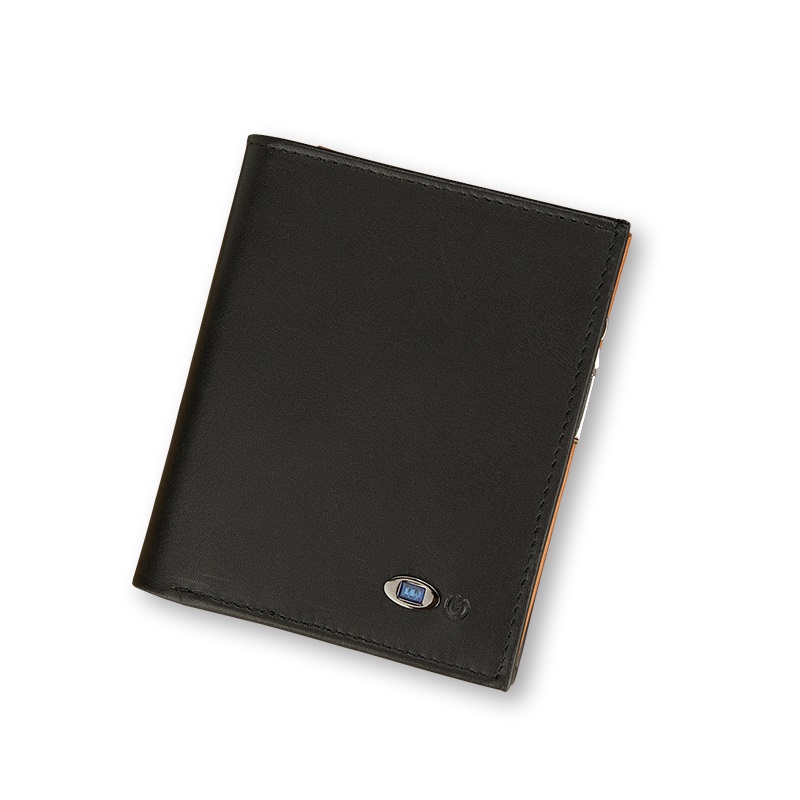 Wallet Finder Smart Tracker GPS Men Genuine Leather Recharge Anti Lost Intelligent Bluetooth Wallets